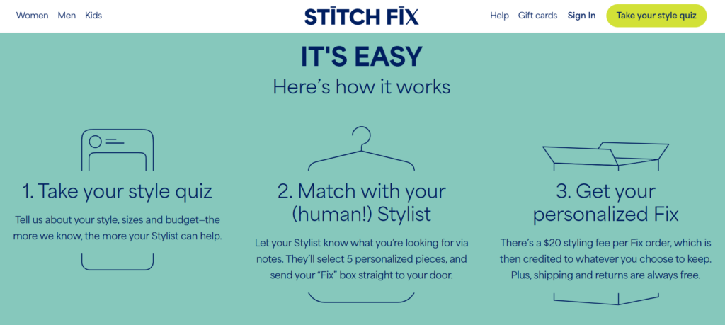 Stitch Fix - Best AI Styling App